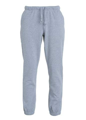 Basic – Hose, graue Melange – Clique (1)