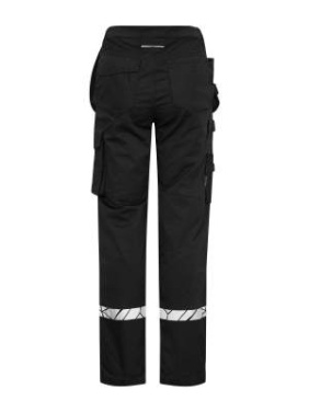 7513 Arbeitshose Damen (Knieprotektorentaschen + HP) 7513 Arbeitshose Damen (Knieprotektorentaschen + HP) 9910-VIZ, Schwarz - ProJob (2)