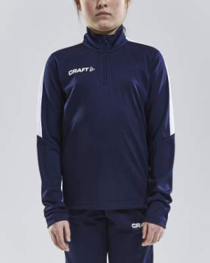 Progress Halfzip LS – T-Shirt (Kinder), Marine - Craft (2)