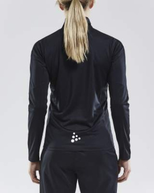 Progress Halfzip LS – T-Shirt (Damen), Schwarz - Craft (2)