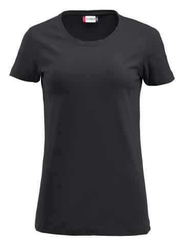 Carolina S/S – T-Shirt, Schwarz - Clique (1)
