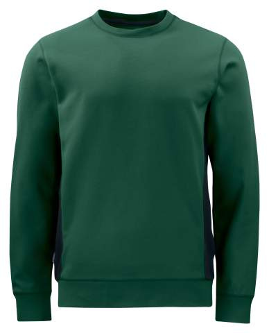 2127 – Sweatshirt, Waldgrün – ProJob (1)