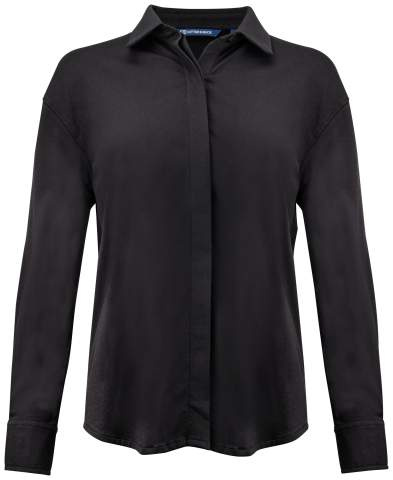 Hedley Stretch – Hemd (Damen), Schwarz - Cutter & Buck (1)