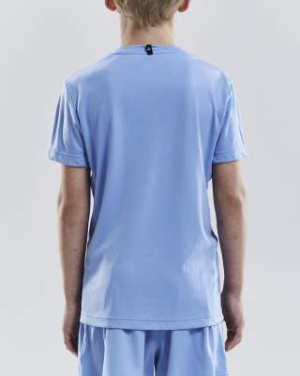 SQUAD GO SOLID – Trikot (Kinder), Himmelblau - Craft (3)