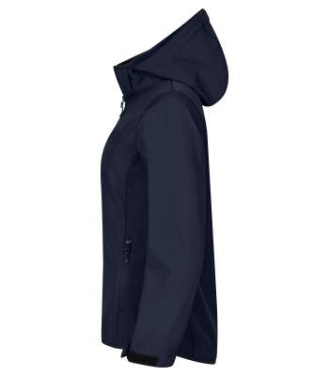 Classic – Softshelljacke mit Kapuze (Damen), Dunkelblau - Clique (4)