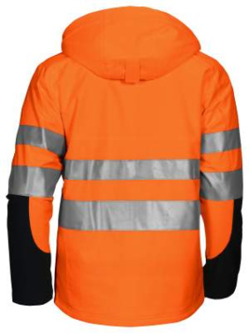 6420 PADDED FUNCTIONAL EN ISO 20471 CLASS 3/2 – Jacke, Orange/Schwarz – ProJob (2)