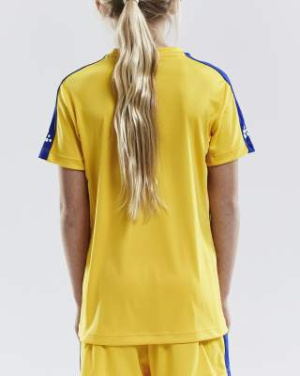 Progress Contrast – Trikot (Kinder), Schweden Gelb/Club Cobolt - Craft (3)