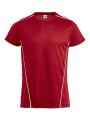 Ice Sport-T – T-Shirt, rot/weiß