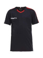 Progress Contrast – Trikot (Kinder), Schwarz/Hellrot