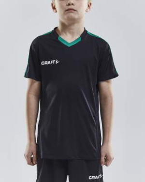 Progress Contrast – Trikot (Kinder), Schwarz/Team Grün - Craft (2)