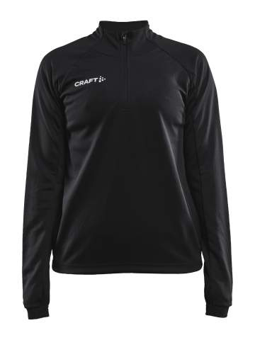 Evolve Halfzip – Pullover (Damen), Schwarz - Craft (1)