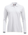 Klassisches Marion Langarmshirt, Weiß