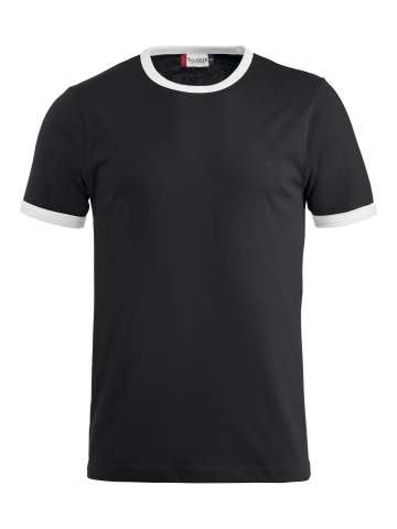 Nome – T-Shirt, Schwarz/Weiß - Clique (1)