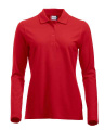 Klassisches Marion Langarmshirt, Rot