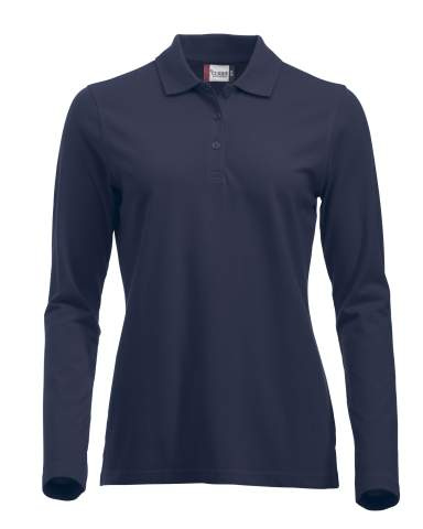 Klassisches Marion Langarmshirt, Dunkelblau – Clique (1)