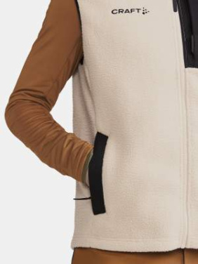 ADV Explore Pile Vest – Fleece (Herren), Ecru-Schwarz - Craft (3)
