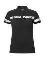 7006 9910-VIZ – Poloshirt (Damen), Schwarz