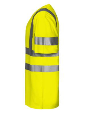 6010 EN ISO 20471 CLASS 3 – T-Shirt, Gelb – ProJob (3)