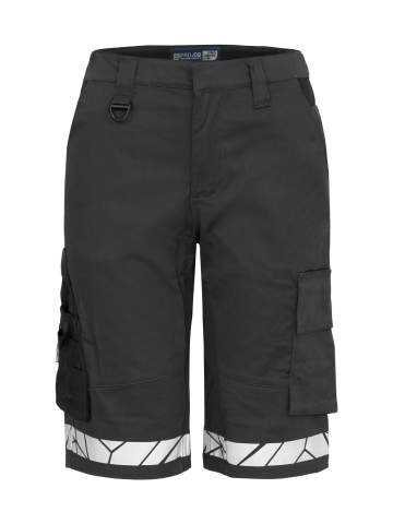 7514 WORK – Shorts (Damen), Grau/Schwarz - ProJob (1)
