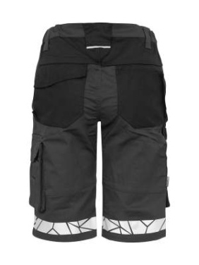 7514 WORK – Shorts (Damen), Grau/Schwarz - ProJob (3)