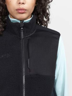 ADV Explore Pile Vest – Fleece (Damen), Schwarz - Craft (4)