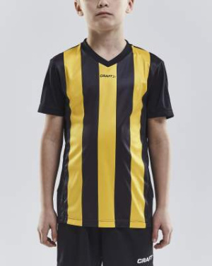 Progress Stripe – Trikot (Kinder), Schwarz/Schwedengelb - Craft (2)