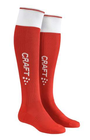 Progress 2.0 Contrast – Socken, Hellrot/Weiß – Craft