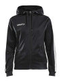 Pro Control Hood – Jacke (Damen), Schwarz/Weiß