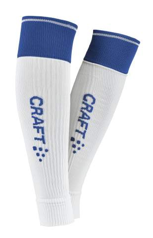 Progress 2.0 Contrast W-O Foot – Socken, Weiß/Club Cobolt – Craft