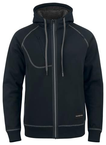 2130 HOOD – Jacke, Schwarz – ProJob (1)