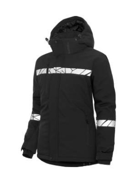 7418 PADDED, 9910-VIZ – Softshelljacke (Damen), Schwarz - ProJob (3)