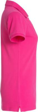 Stretch Premium – Poloshirt (Damen), leuchtendes Kirschrot - Clique (4)