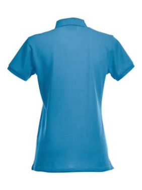 Stretch Premium – Poloshirt (Damen), Türkis - Clique (2)