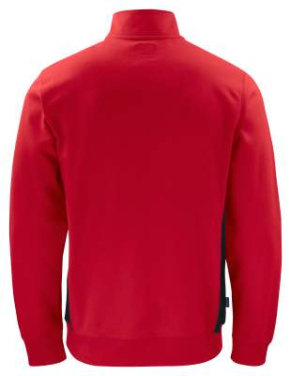2128, HALF ZIP – Sweatshirt, Rot - ProJob (2)