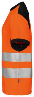 6009 EN ISO 20471 CLASS 2 – T-Shirt, Orange/Schwarz – ProJob (3)