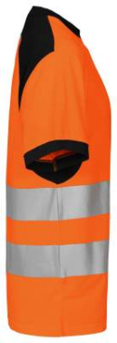 6009 EN ISO 20471 CLASS 2 – T-Shirt, Orange/Schwarz – ProJob (4)