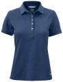Advantage – Poloshirt (Damen), Kobolt-Melange