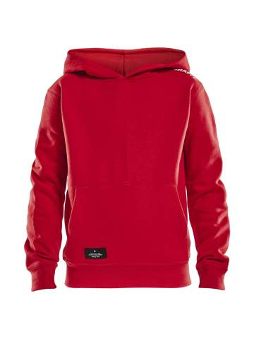 Community – Kapuzenpullover (Kinder), Leuchtend Rot - Craft (1)