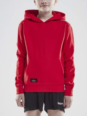 Community – Kapuzenpullover (Kinder), Leuchtend Rot - Craft (2)