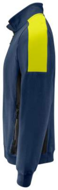 2129 – Sweatshirt, Gelb/Marineblau – ProJob (3)