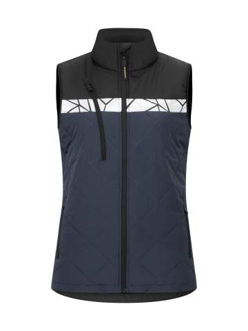 7701 – Weste (Damen), Marineblau/Schwarz - ProJob (1)