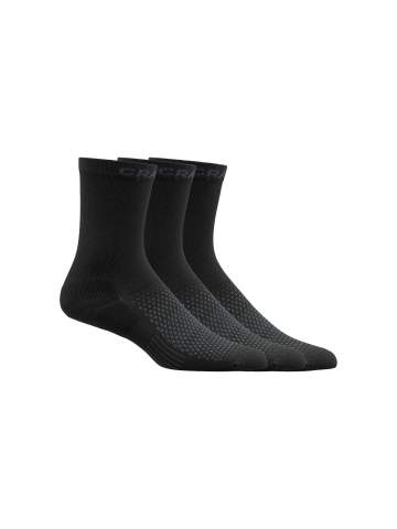 Active High 3-Pack – Socken, Schwarz – Craft (1)
