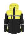 7419 9910-VIZ – Hardshelljacke (Damen), Schwarz/Gelb