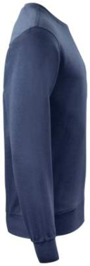 Classic – Sweatshirt mit Rundhalsausschnitt, blaue Melange - Clique (4)