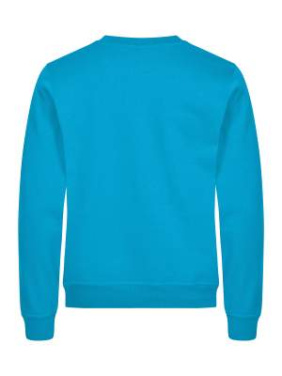 Basic – Sweatshirt mit Rundhalsausschnitt, Türkis - Clique (2)
