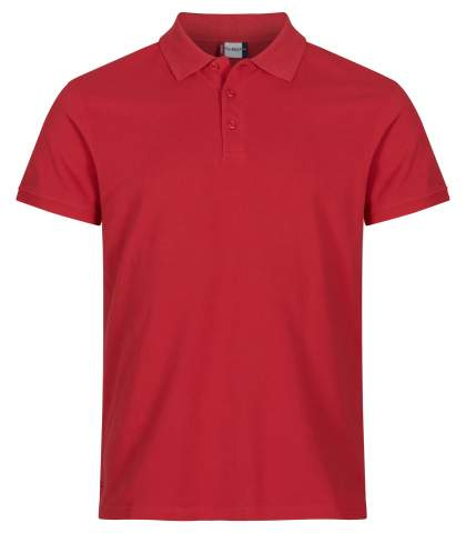 Heavy Premium – Poloshirt, Rot – Clique (1)