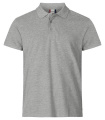 Heavy Premium – Poloshirt, graue Melange