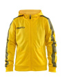Pro Control Hood – Jacke (Kinder), Schweden Gelb/Schwarz