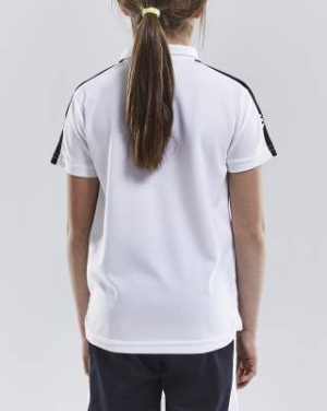 PROGRESS Pique – Poloshirt (Kinder), Weiß - Craft (3)