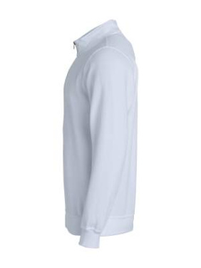 Basic Half Zip – Sweatshirt, Weiß - Clique (3)